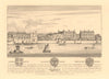 STRAND MANSIONS Durham/Salisbury (Cecil)/Worcester Houses c1630. HOLLAR 1834
