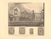 BISHOPSGATE. Sir Paul Pindar's Lodge or Garden House, Half-Moon Alley 1834