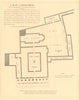 LONDON HOUSE, Aldersgate Street in 1747. Bishop of London. Jacob Ilive 1834 map