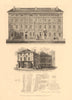 CRAVEN HOUSE & ESTATE Queen of Bohemia's Palace Drury Lane Wych Street 1834 map