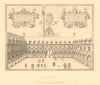 CITY OF LONDON. Gresham's first Royal Exchange. Interior court. WILKINSON 1834