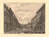 FURNIVALS INN. West view of the interior. Holborn, London. Inn of Chancery 1834