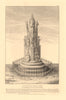 CHEAPSIDE CROSS IN 1666. The third cross, erected 1606 & demolished 1643 1834