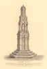 CHARING CROSS. Erected by King Edward I for Queen Eleanor of Castile 1834
