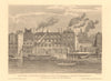 CALVERT BREWERY. Coldharbour, Upper Thames Street, City of London 1834 print