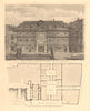 BLACKWELL HALL. Basinghall/Cateaton/King Streets, Cheapside. London 1834 map