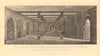 PALACE OF WESTMINSTER. Crypt or Gunpowder Plot Cellar. Parliament. London 1834