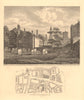 BOROUGH. Queen Elizabeth's Free Grammar School, Tooley Street. London 1834 map