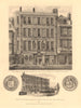 BISHOPSGATE. City of London Workhouse, west side of Bishopsgate. WILKINSON 1834