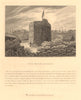 BANKSIDE. The Bear Garden c1574. Bear-baiting. Elizabethan London 1834 print