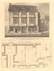 BANKSIDE PLAN.Falcon Tavern in 1805.Upper Ground Albion/Holland Street 1834 map