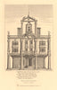 DUKE OF YORK'S THEATRE, DORSET GARDEN. Whitefriars, London. WILKINSON 1834