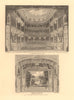 ROYALTY THEATRE, WELLCLOSE SQUARE. Whitechapel, London. Interior Proscenium 1834