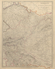 AUSTRIAN DOMINION.Bohemia Moravia Styria Illyria Croatia Hungary.SDUK 1844 map