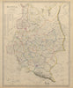 RUSSIA. Eastern Europe. Ukraine Belarus Baltics Finland Georgia. SDUK 1844 map