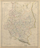 RUSSIA. Eastern Europe. Ukraine Belarus Baltics Finland Georgia. SDUK 1844 map