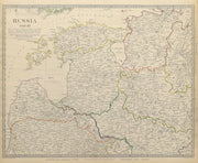 BALTICS. Courland Vilna Estonia Livonia St Petersburg Vitebsk. SDUK 1844 map
