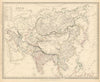 ASIA. India Arabia Persia Siam Cochinchina Tartary. Population. SDUK 1844 map