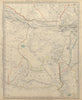 BUKHARA KABUL & BALUCHISTAN.Afghanistan Khorassan Sinde Pakistan.SDUK 1844 map