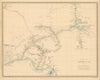 NIGERIA w/ early explorers' routes. Lake Chad Yariba Houssa Borgou.SDUK 1844 map