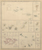 ATLANTIC ISLANDS.Azores Faeroes Madeira Canary Bermuda Falklands.SDUK 1844 map