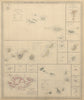 ATLANTIC ISLANDS.Azores Faeroes Madeira Canary Bermuda Falklands.SDUK 1844 map