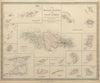 BRITISH WEST INDIES. Jamaica Antilles Virgin Cayman Islands. SDUK 1844 old map