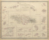 BRITISH WEST INDIES. Jamaica Antilles Virgin Cayman Islands. SDUK 1844 old map