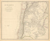 SOUTH AMERICA.La Plata and Chilé.Chile Argentina Uruguay Bolivia.SDUK 1844 map