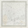 ASTRONOMY CELESTIAL. Star map. Star chart, VI. South Pole. SDUK 1847 old