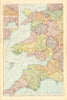 ENGLAND SOUTH WEST/WALES. Bristol Gower Cardiff environs.Railways.BACON 1904 map
