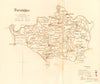 Dorsetshire county map. Hundreds boroughs electoral. REFORM ACT. DAWSON 1832