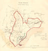 LYME REGIS borough/town plan. REFORM ACT. Charmouth. Dorset. DAWSON 1832 map