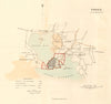 POOLE borough/town plan for the REFORM ACT. Parkstone. Dorset. DAWSON 1832 map