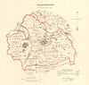 SHAFTESBURY borough/town plan. REFORM ACT. Hartgrove. Dorset. DAWSON 1832 map