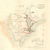 WEYMOUTH & MELCOMBE REGIS borough/town plan. REFORM ACT. Dorset. DAWSON 1832 map