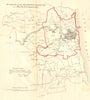 SUNDERLAND BISHOP/MONKWEARMOUTH borough/town plan. REFORM ACT. DAWSON 1832 map