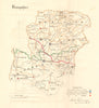 Hampshire county map. Divisions boroughs electoral. REFORM ACT. DAWSON 1832