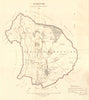 ANDOVER borough/town plan. REFORM ACT. Hampshire. DAWSON 1832 old antique map