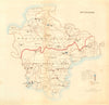 Devonshire county map. Divisions boroughs electoral. REFORM ACT. DAWSON 1832