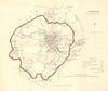NORWICH borough/town/city plan. REFORM ACT. Catton. Norfolk. DAWSON 1832 map