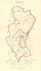 BRIDGNORTH borough/town plan. REFORM ACT. Eardington.Shropshire. DAWSON 1832 map