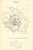 LUDLOW borough/town plan. REFORM ACT. Ludford. Shropshire. DAWSON 1832 old map