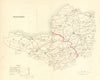Somersetshire county map. Divisions boroughs electoral. REFORM ACT. DAWSON 1832