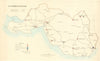 Glamorganshire county map.Principal/contributory boroughs REFORM ACT.DAWSON 1832