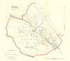 ABERDARE borough/town plan. REFORM ACT. Hirwaun Penywaun. Wales. DAWSON 1832 map