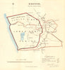 KENFIG/CYNFFIG borough/town plan REFORM ACT North/South Cornelly DAWSON 1832 map