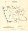 KENFIG/CYNFFIG borough/town plan REFORM ACT North/South Cornelly DAWSON 1832 map