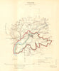NEATH/CASTELL-NEDD borough/town plan for the REFORM ACT. Wales. DAWSON 1832 map
