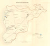 Merionethshire county map. Polling places. Electoral. REFORM ACT. DAWSON 1832